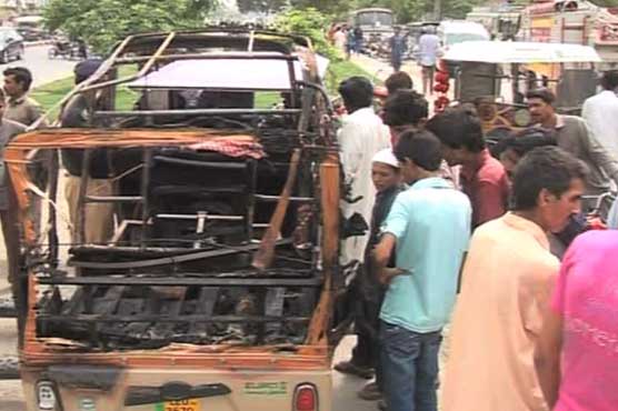 Lahore: Two women killed in rickshaw cylinder explosion 