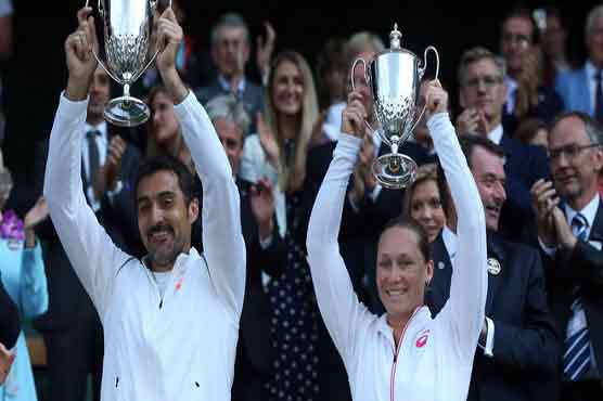 Zimonjic, Stosur win Wimbledon mixed doubles