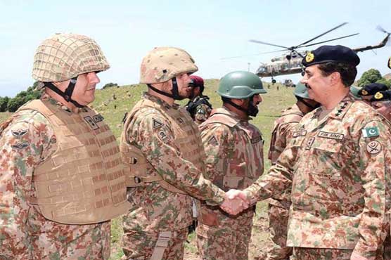 Zarb-e-Azb operation: Raheel Sharif visits North Waziristan