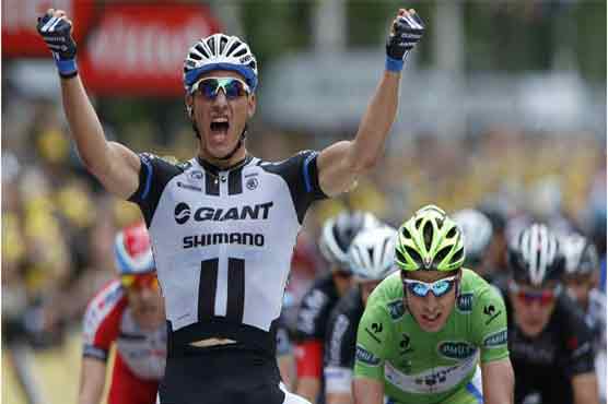 Cycling: Kittel wins Tour de France third stage