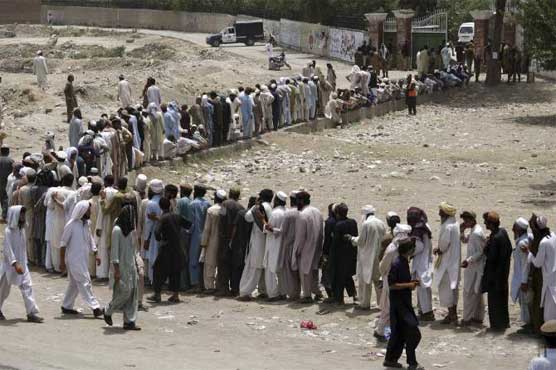 IDPs Registration continues in Peshawar