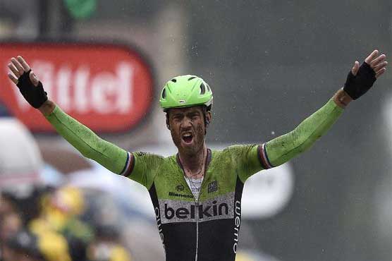 Cycling: Boom wins Tour fifth stage, Nibali keeps yellow