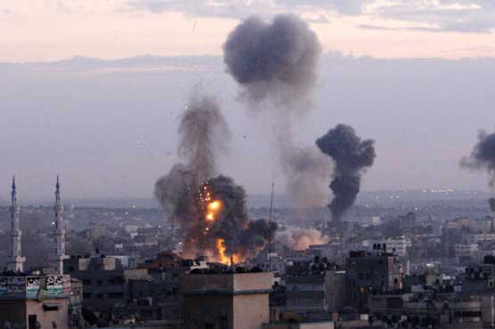Israel air strikes kill 20 on third day of Gaza campaign