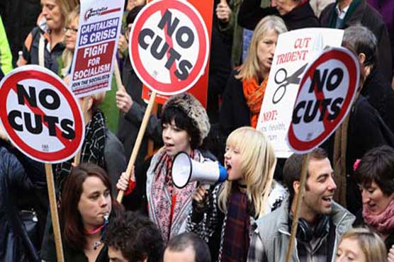 Major public sector strike in Britain over pay and cuts