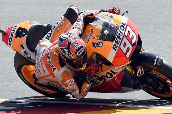 Motorcycling: Marquez clinches German MotoGP pole