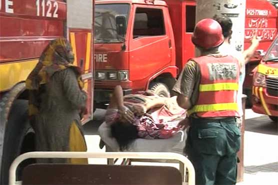 Fire in emergency ward of Ganga Ram Hospital in Lahore