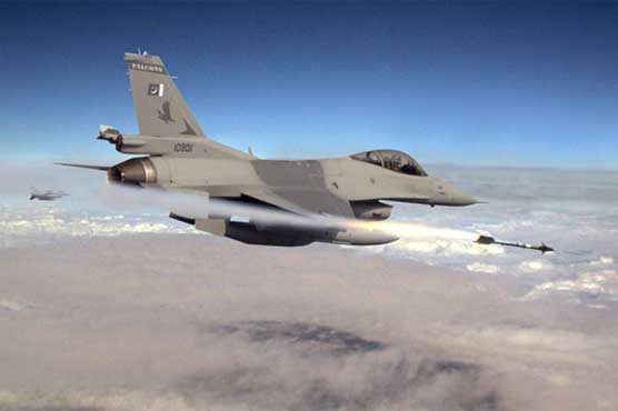 Military jets bombard militants hideouts, 18 killed 