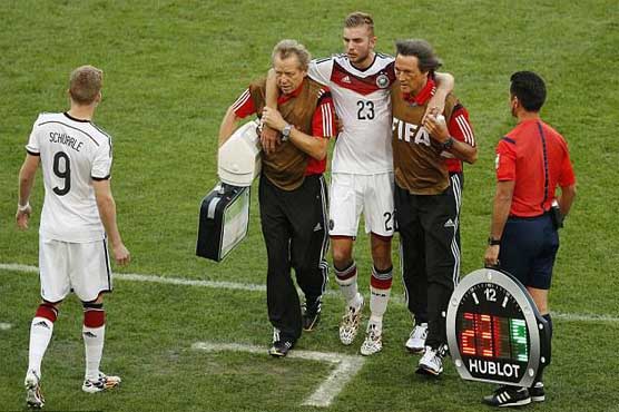 Football: Germany-Argentina 0-0 at half time in World Cup final