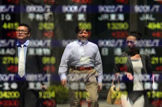 Asian shares gains ahead of China growth data