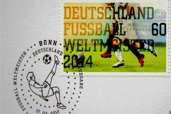 Football: Germany printed commemorative tickets before final