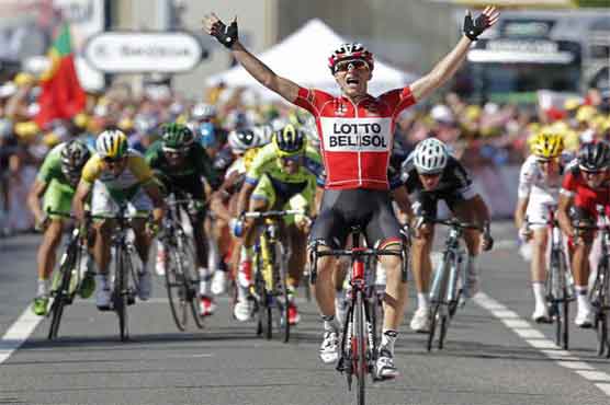 Cycling: Gallopin wins Tour de France 11th stage