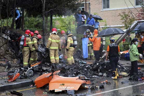 5 dead after helicopter crash in South Korea