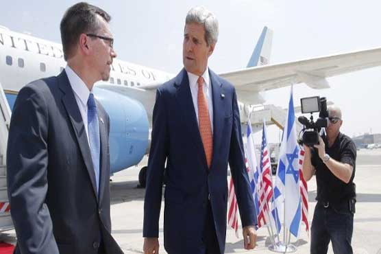 Kerry pushes truce as Gaza conflict hits Israel air traffic