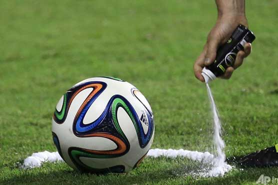 Football: Vanishing spray gets green light in France
