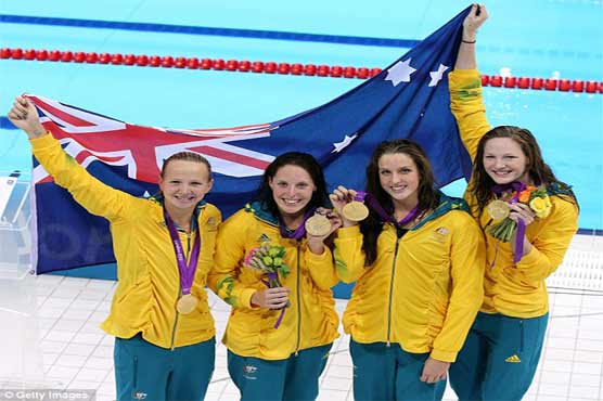 CGames: Swimming gold rush for Scotland, Australia on day one