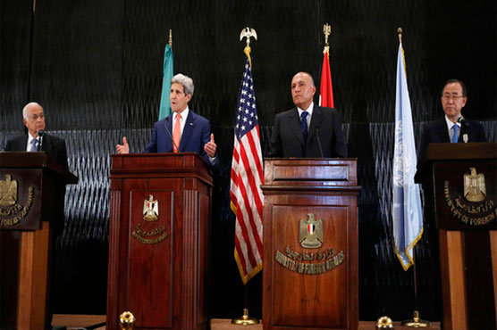 Talks start in Paris to press for long-term Gaza truce