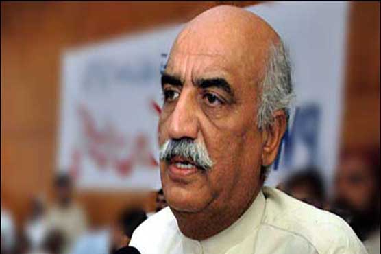 Hiding behind any other institution is not a good tradition: Khursheed Shah