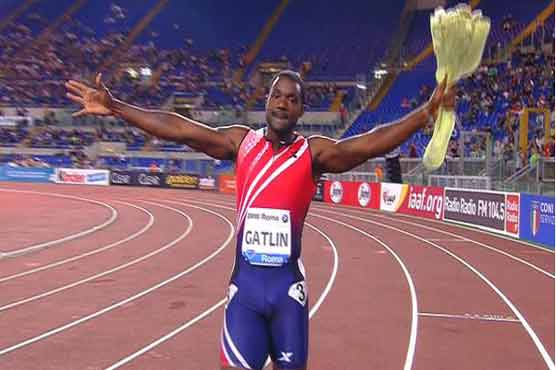 Athletics: Gatlin, Barshim triumph in Rome