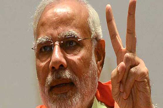 India shares hit record high as investors bet on Modi