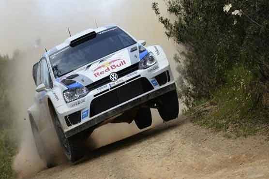 Rallying: Ogier storms into lead in Italy