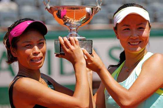 Tennis: Taiwan hails French Open doubles winner Hsieh