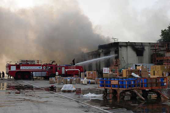 Fire again erupts in Karachi airport's cargo godown