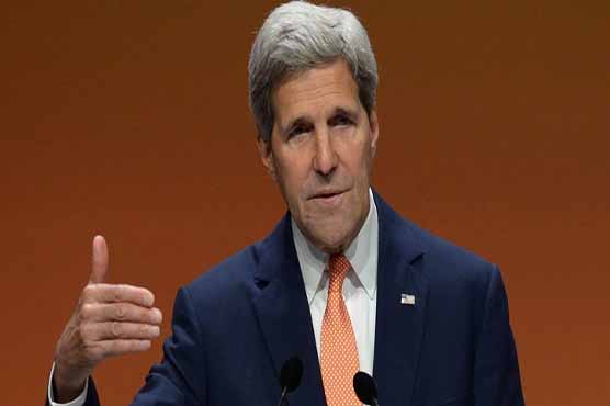 Kerry calls for Iraqi political unity against jihadists