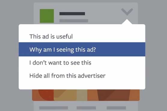 Facebook equips users with more ad control