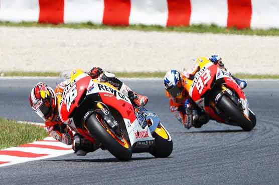 Motorcycling: Pedrosa on pole for Catalunya MotoGP