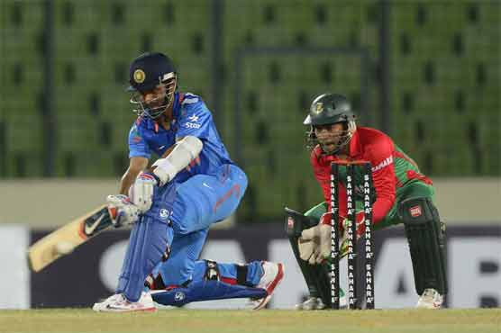 India beat Bangladesh in rain-hit first ODI