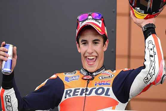 Motorcycling: Marquez wins seventh straight MotoGP