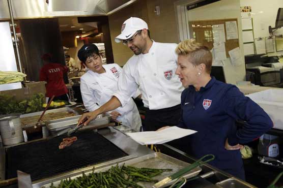 Teams bring favorite foods with them to Brazil