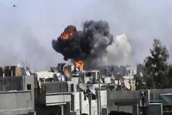 31 dead in Syria barrel bomb attacks in Aleppo: NGO