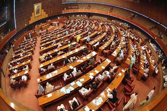 Opposition walks out of NA as protest against Model Town tragedy, attack on Tahira Asif
