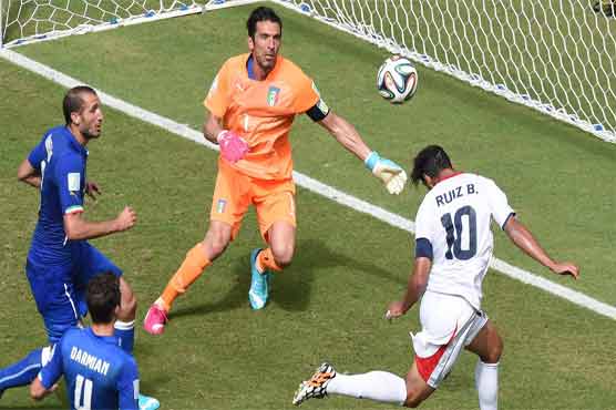 Football: Costa Rica through as they stun Italy