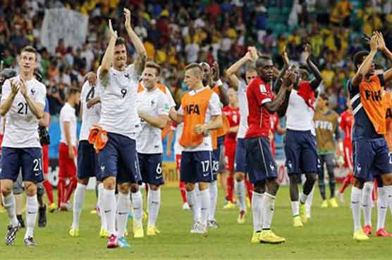 Football: France poised for last 16 after Swiss rout   