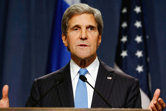 Kerry urges Iraqi leaders to rise above sectarianism