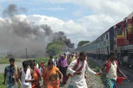Four killed as train derails in eastern India