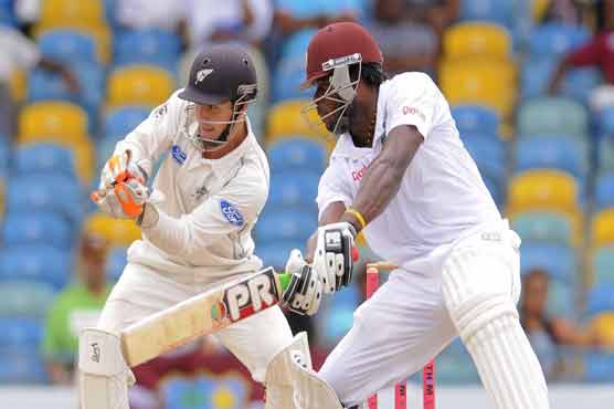 Rain restricts WIndies to 169 for two against Kiwis