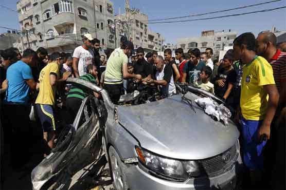 Israeli air raid kills two Gaza Palestinians: medics