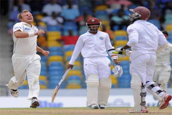 New Zealand edge ahead of West Indies in Barbados