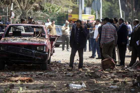 Twin bombings near Egypt president palace kill police colonel
