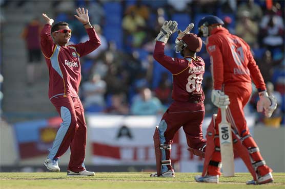 West Indies beat England by 15 runs in first ODI