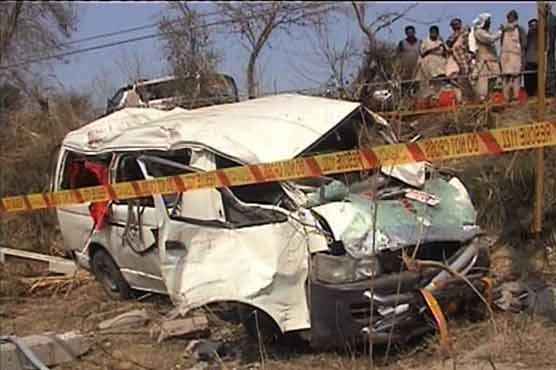 Five killed in Attock road accident 