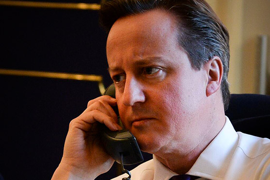 Cameron laughs off twitter parodies of Obama call