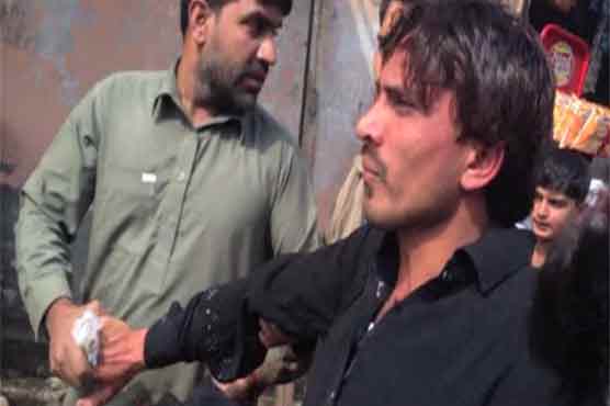 Burka-clad 'lover' faces public wrath for creeping girls' college