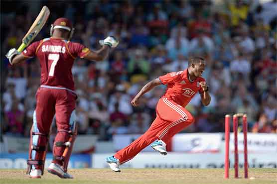 Jordan steers England to victory on 'home' ground