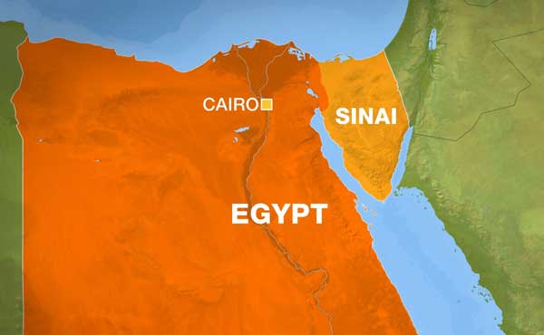 Five Egyptian soldiers shot dead in Cairo 
