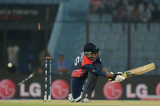 Nepal rout Hong Kong in clash of World T20 debutants