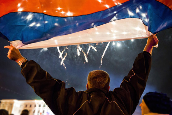 Russia media hails Crimea referendum results